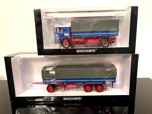 Minichamps 1964 Bussing Commodore LU 11/16 with Canvas Trailer 3-axle 1/43 Limit - Picture 1 of 4