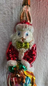 Christopher Radko Billy Hase Weihnachtsschmuck 2000 mit Karton - Bild 1 von 3