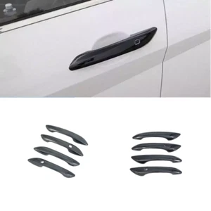 Cubierta de manija de puerta lateral negra brillante 4 piezas para Hyundai SONATA 2024 2025 2026 - Imagen 1 de 3