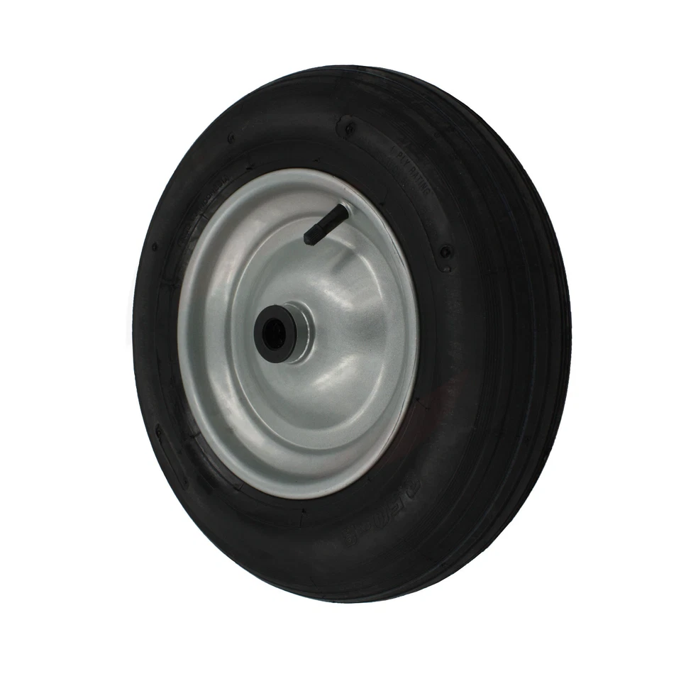 Luftrad Schubkarrenrad 371x90 mm  3.50-8" f. Schubkarre Sackkarre Bollerwagen  - Bild 1 von 1