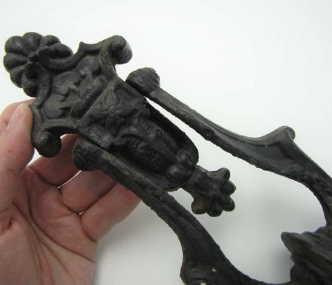 Antique Decorative Cast Iron Door Knocker by Kenrick Cover