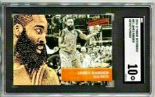 2016 - 17 Panini Aficionado James Harden Artist's Proof SGC 10