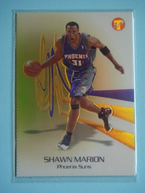 2004-05 Topps Pristine Shawn Marion Base NO.31 Gold Refractor #09/27 SUNS