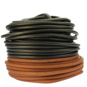Cable de alimentación a tierra calibre 8 AWG ROJO/NEGRO vudú - Imagen 1 de 11