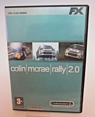 PC Colin Mcrae Rally 2.0 Codemasters Fx Interactive Espagnol PC Cd-Rom - Photo 1/2