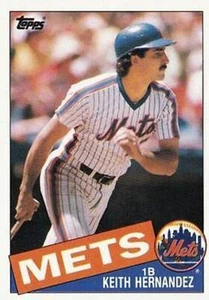 #80 Keith Hernandez - New York Mets - 1985 Topps Baseball - Picture 1 of 1