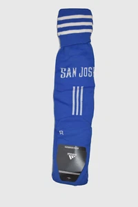 adidas Mens MLS San Jose Earthquakes Formotion Extreme Soccer Socks New - Picture 1 of 5