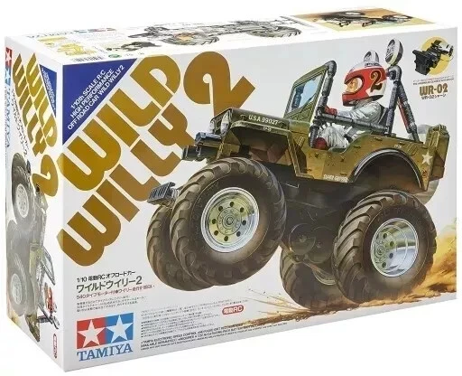 Tamiya 58242 1/10 Electric RC Car Series No.242 Wild Willy 2 Off Road New - Image 1 of 4