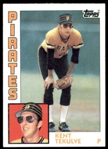 Béisbol Topps 1984 #754 Kent Tekulve - Imagen 1 de 2