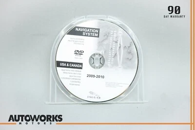09-15 Jaguar X250 XF USA Canada Navigation System DVD Disc 6W8310E898BF OEM - Image 1 of 4