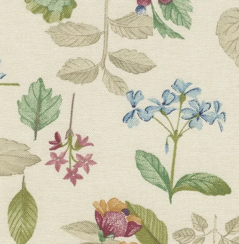 Longaberger Lunch Box Basket Liner - Botanical Fields Cover