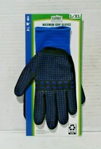 1 pair of Expert Gardener Maximum Grip Gloves Size L/XL - Picture 1 of 4