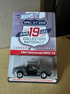 Hot Wheels 19th Annual Collectors Nationals 1981 DeLorean DMC-12 Z1 - Picture 1 of 1