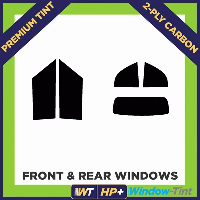 Per Mini Cabriolet 2008-2015 Carbonio Pretagliato Tinta Finestra Full Premium 2 Strati HP+ - Immagine 1 di 4