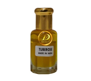 Tuberose Attar / Ittar concentrated Perfume Oil - 10ml Rich floral Fragrance - Picture 1 of 3