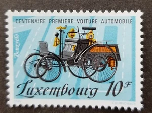 *FREE SHIP Luxembourg First Automobile 1985 Classic Car Vehicle (stamp) MNH - Picture 1 of 5