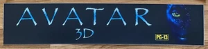 📽 3D Avatar (2009) - James Cameron - Movie Theater Mylar / Poster 5x25 - Picture 1 of 1