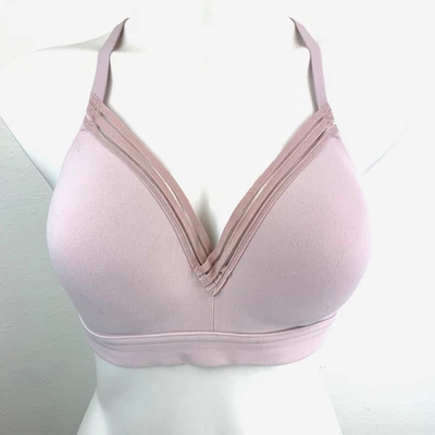 Бюстгальтер ATHA с V-образным вырезом и регулируемыми ремнями размер L розовый пуловер с Т-образной спинкой - Изображение 1 из 4