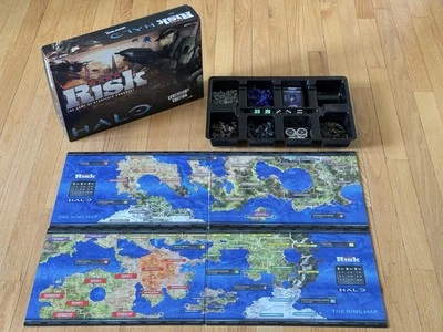 Near Complete Risk Halo Legendary Edition Board Game Hasbro 2012 Missing Manual - Image 1 of 4