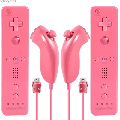 Wii Remote Controllers Compatible for wii and Wii U with Built in Motion Plus - Image 1 of 4