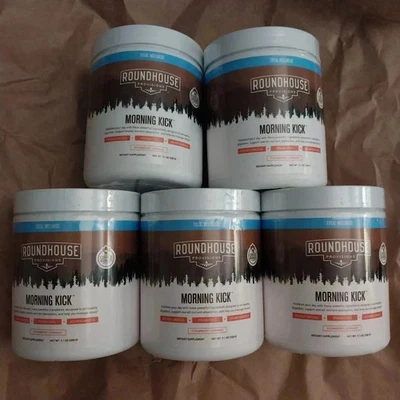 roundhouse Provisions Morning Kick Greens Powder Strawberry Lemonade 2 pack New