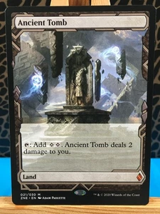 MTG - Ancient Tomb. Zendikar Rising Expeditions. Mythic - Colourless Land. - Picture 1 of 2
