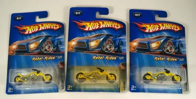 Hot Wheels Blast Lane Rebel Rides Motorcycle #77 (lot Of 2) - Image 1 of 4