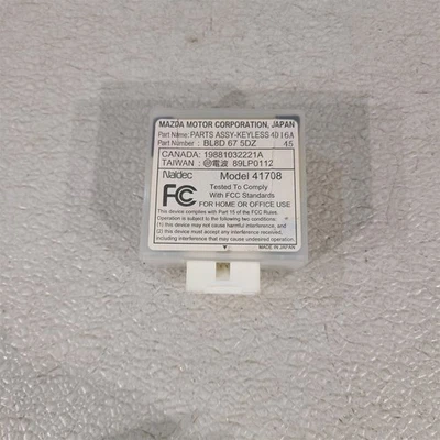 04-05 Módulo de entrada sin llave Mazda Miata Speed Mx-5 BL8D-67-5DZ Aa7405 Foto 1 de 4