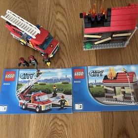 LEGO CITY: Fire Emergency 60003 - 100% COMPLETE  WITH INSTRUCTIONS