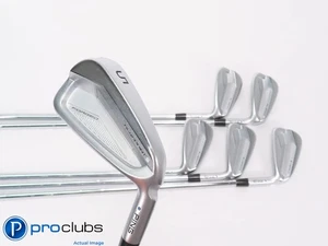 Nice Ping Blueprint S 5-PW IRON SET Blue Dot - KBS 130 X-Flex Steel +2" 459683 - Picture 1 of 6