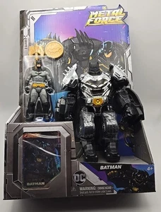 DC Comics Metal Force BATMAN Action Figure Built-in Blaster and Armour Suit - Picture 1 of 2