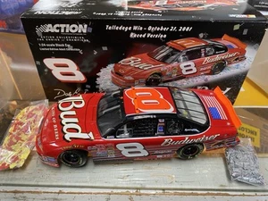 NASCAR 2001 Dale Earnhardt Jr #8 Talladega Win Action Limited Raced Version Bud - Picture 1 of 1