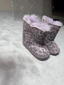 Stampa leopardata Uggs Cassie viola taglia 0/1 1001781 - Foto 1 di 8