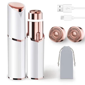 Gesichtshaarentfernung für Frauen, Tragbarer Damenrasierer, Wiederaufladbar Schmerzlos Ha... - Bild 1 von 8