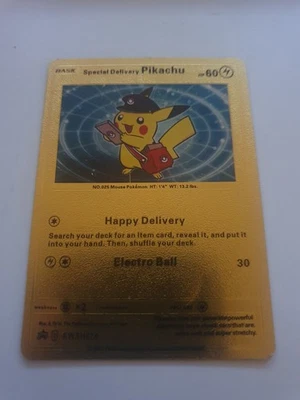 Pokemon Pikachu Englisch SWSH074 Special Delivery Pikachu - Bild 1 von 2