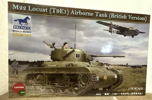 Bronco Model kit #CB35161 1/35 M22 Locust (T9E1) Airborne Tank (British Version) - Picture 1 of 6