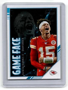 2020 Score #GF-PM Patrick Mahomes II Game Face Red NM - Picture 1 of 2