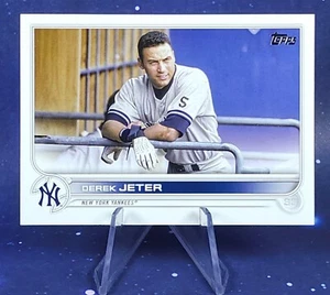 Derek Jeter SP Variación de Imagen 2022 Actualización Topps NY Yankees Béisbol - Imagen 1 de 11