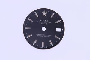 ROLEX DATE DAMAS ESFERA NEGRA PLATA BASTONES 6917, 6916, 69174, 79174 - Imagen 1 de 2