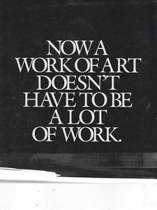 ITHistory (1987) ADOBE Brochure: "Now A Work Of Art Doesn't Have To Be A Lot of - Picture 1 of 4