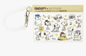 Peanuts Snoopy flat pass case card pocket case wallet Brother - Picture 1 of 2