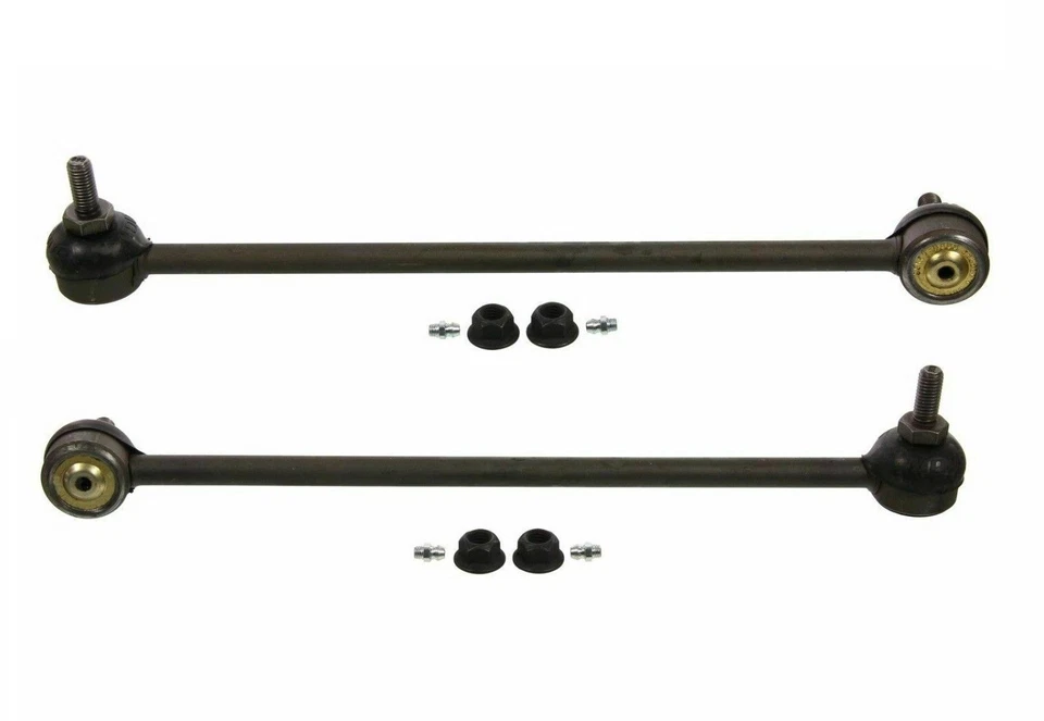 For BMW E90 E84 328i X1 Pair Set of 2 Front Stabilizer Sway Bar End Links Moog - Image 1 of 1