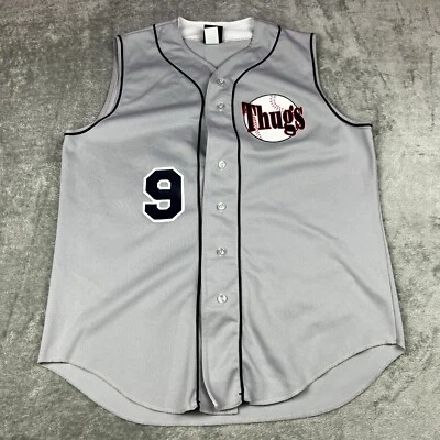 Camiseta de béisbol Wilson para hombre grande gris sin mangas para matones Foto 1 de 4