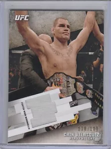 2015 Topps UFC Knockout Relics #KRCV Cain Velasquez 138/188 - Foto 1 di 1