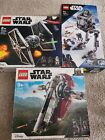 LEGO Star Wars 3 x ensembles.  Complet.  75300 75312 75322 AT-ST
