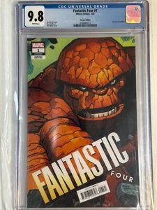 â„Fantastic Four #1 CĂłmic CGC 9.8 COMO NUEVO Variante 1:25 de Adams ENVĂO GRATUITO - Imagen 1 de 12