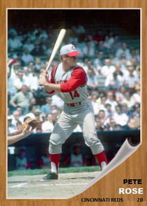 PETE ROSE 62 ACEO ART CARD C### BUY 5 GET 1 FREE ## or 30% OFF 12 OR MORE