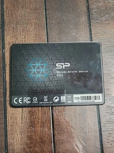SPCC S55 Silicon Power SSD 2.5 120Gb SATA3 MSIP-REM-SLL-S55 Test GOOD SMART - Picture 1 of 2