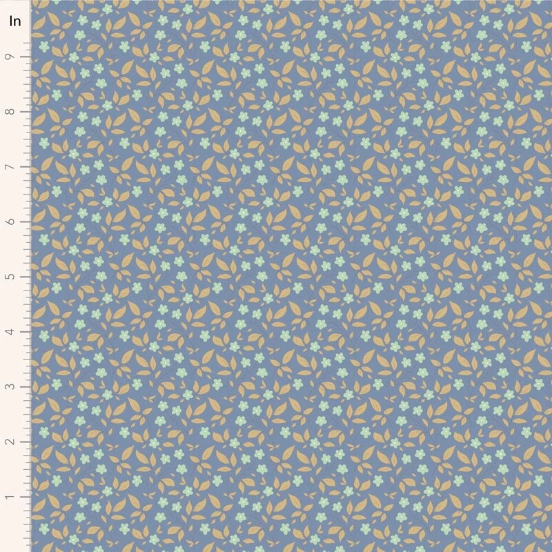 Синий блендер Tilda Sunday Brunch Tipsy от Tone Finnanger 1/2 ярда 110123 - Изображение 1 из 1