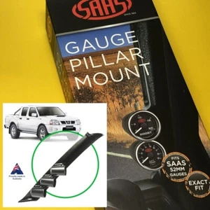 SAAS SGP4105 Triple 2" gauge pillar pod for Nissan D22 NAVARA 97-15 - Picture 1 of 3